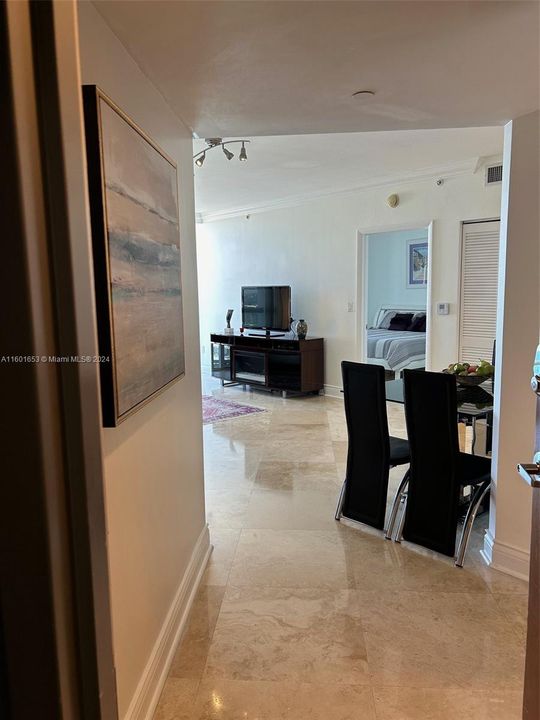 and Partial View of Living Area