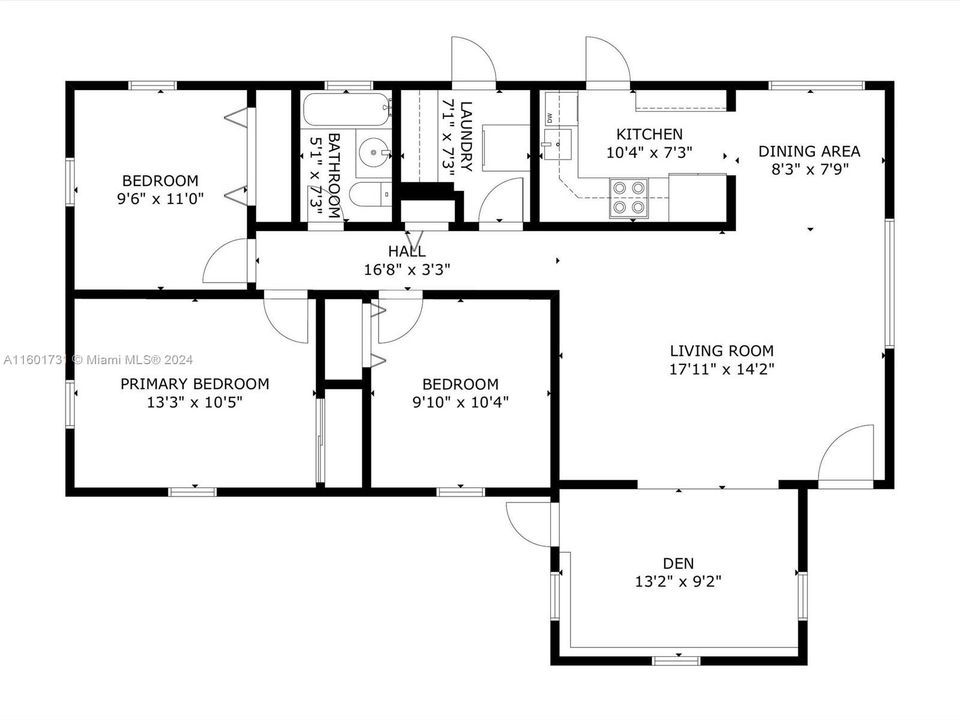 Vendido Recientemente: $599,900 (2 camas, 1 baños, 1058 Pies cuadrados)