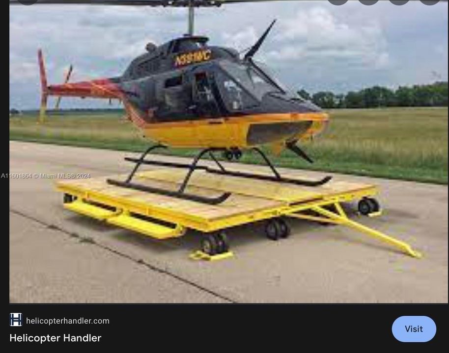 Helicopter dolly