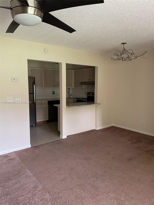 Main living area/kitchen