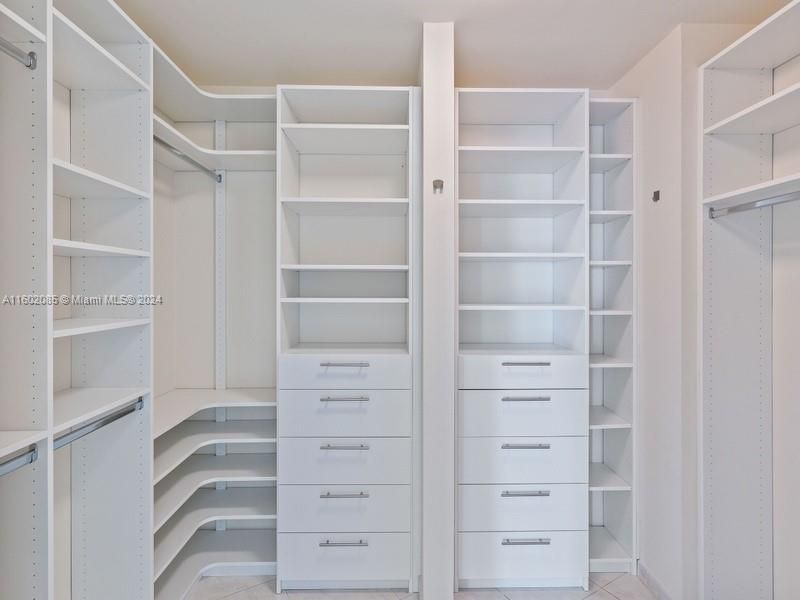 Master closet