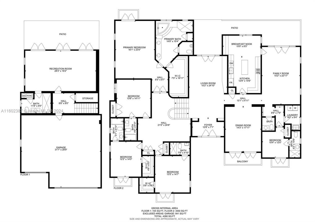 На продажу: $5,995,000 (5 спален, 6 ванн, 4280 Квадратных фут)