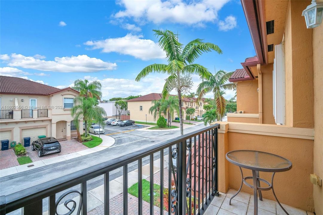 2nd bedroom Balcony