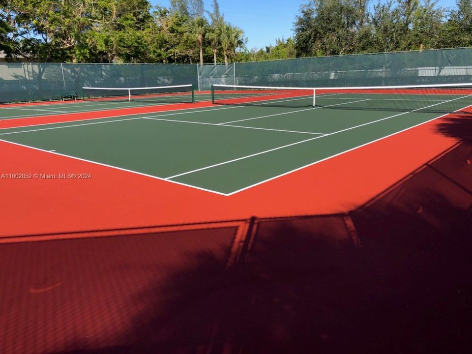 Tennis courts