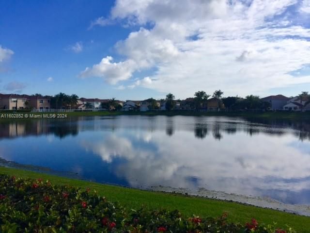 One of the three lakes within the community