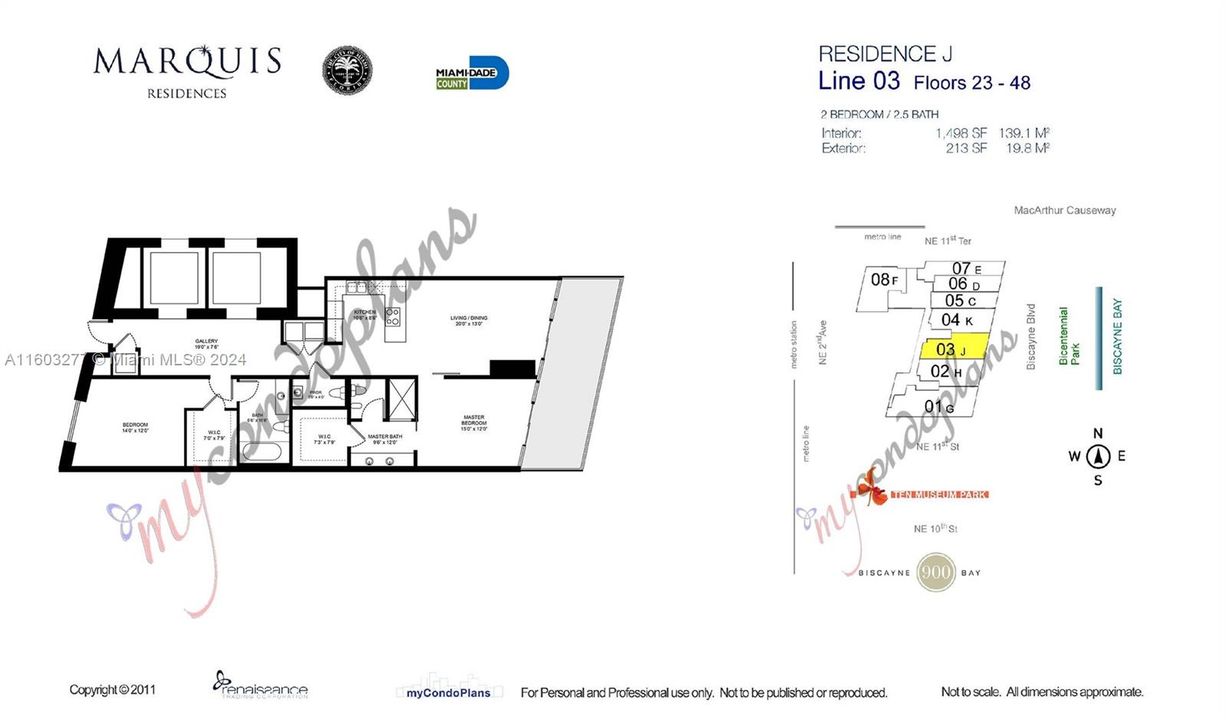 En Venta: $895,000 (2 camas, 2 baños, 1498 Pies cuadrados)