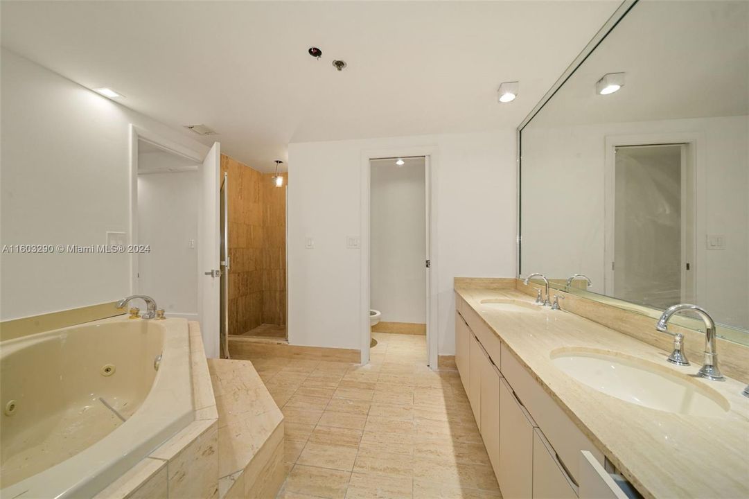 Master bathroom