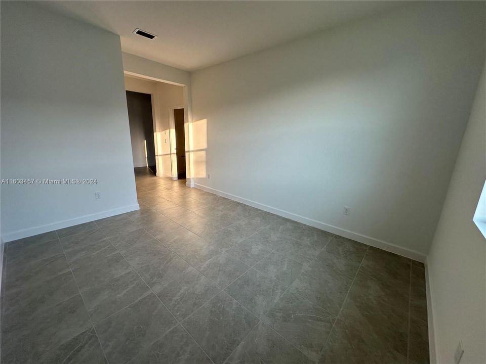 Unfurnished - move in ready