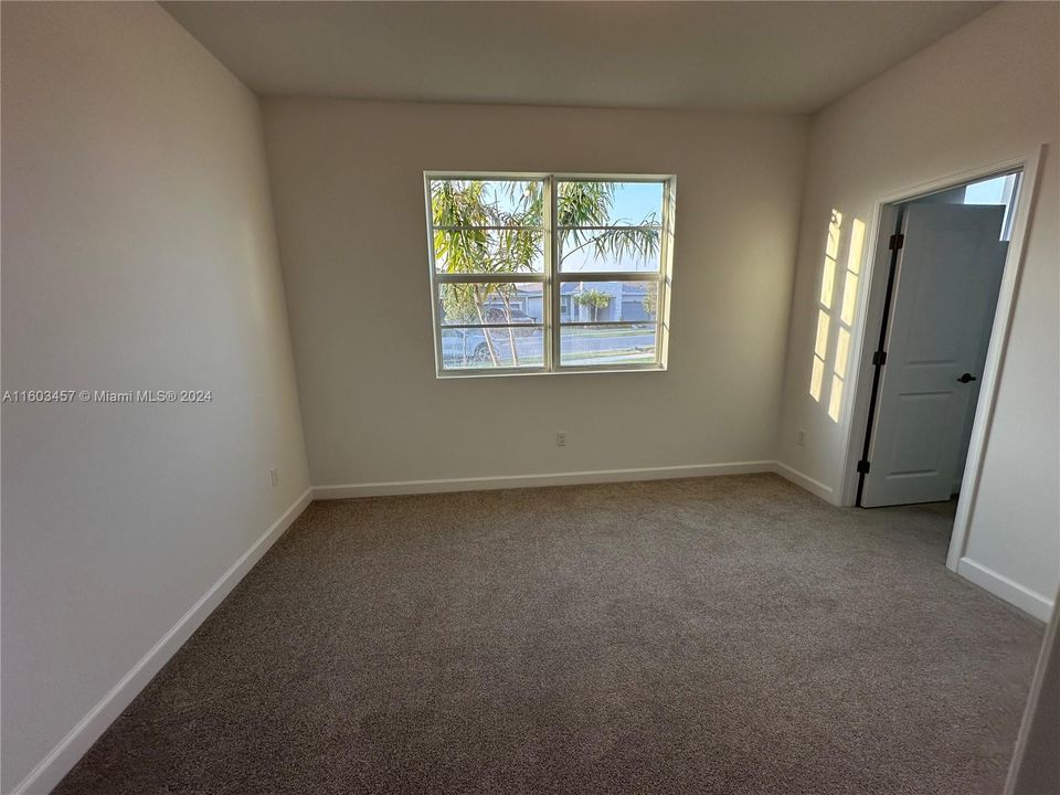 Unfurnished - move in ready