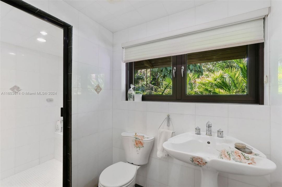 Guest Bathroom in Family Room