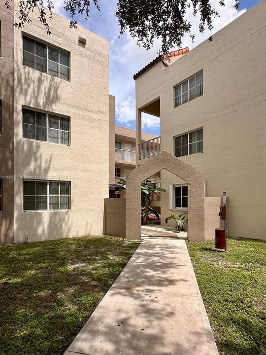 Building Walkway.