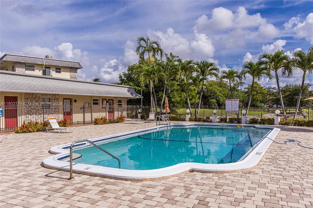 Dive into this beautiful pool!