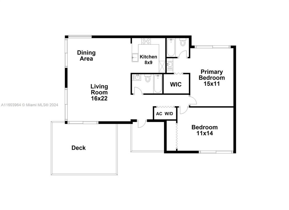 En Venta: $780,000 (2 camas, 2 baños, 1106 Pies cuadrados)