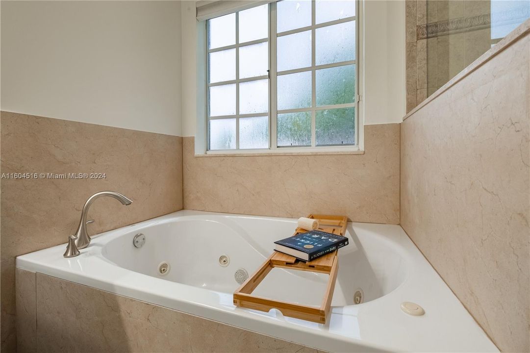 Main Bathroom with Seperate Shower and Roman Tu , with private room with Toilet and Bidet