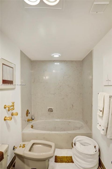 Features a Roman Tub and Bidet!! Whose touchy doesn't love a bidet?!?!?