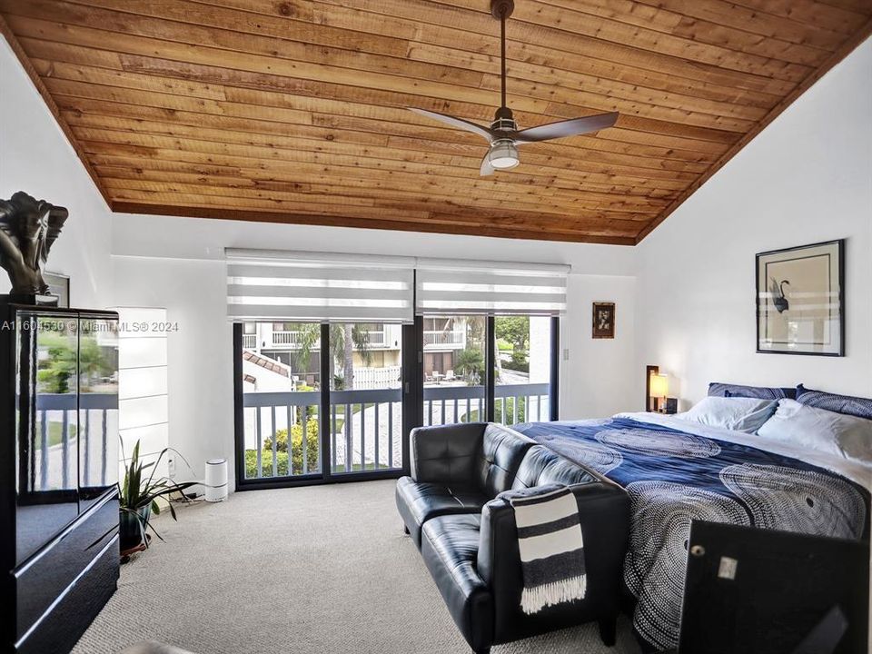 Accented by a Teak Ceiling and Wonderful Views!!