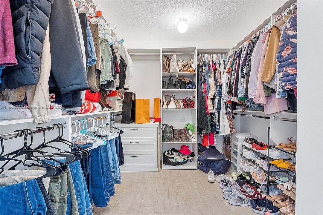 master bedroom closet. There's an additional one.