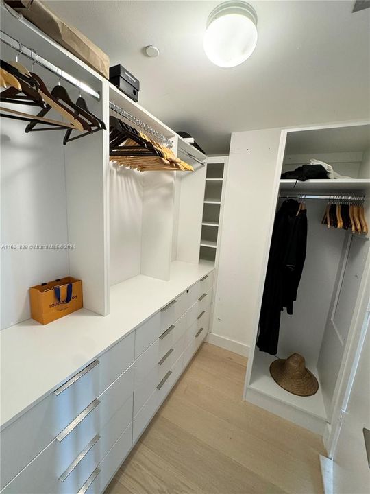 Master Walk-In Closet