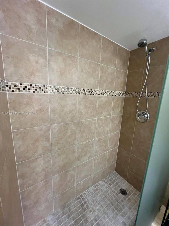 - Walk-in Shower