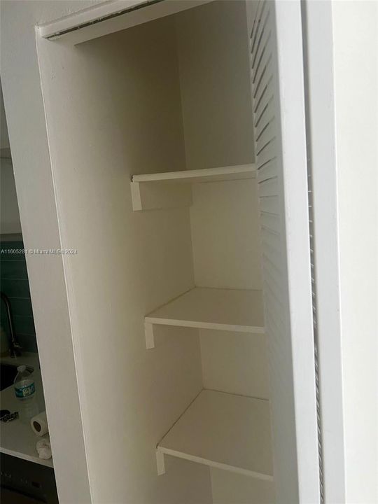 Pantry in kitchen