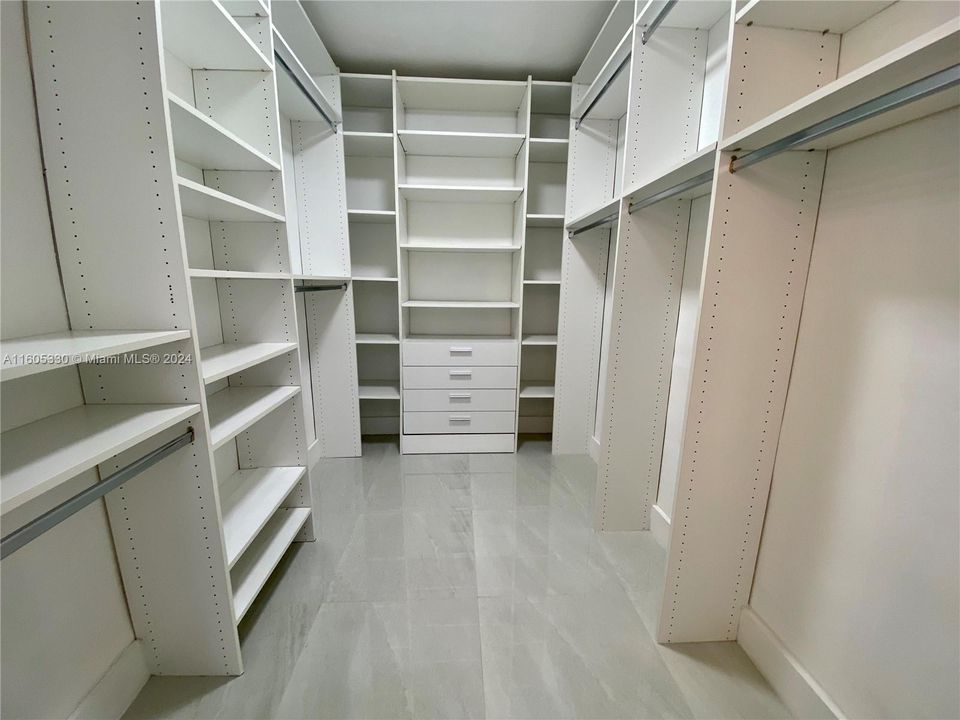 Walk in closets