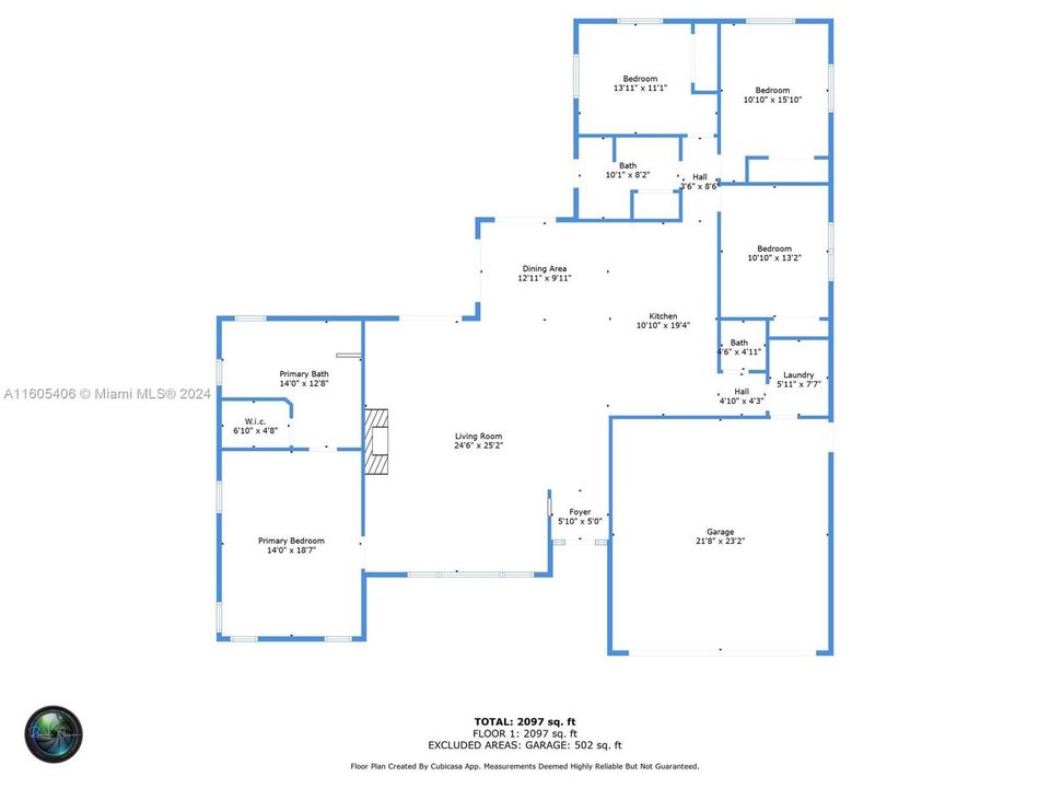 For Sale: $1,399,000 (4 beds, 2 baths, 2206 Square Feet)