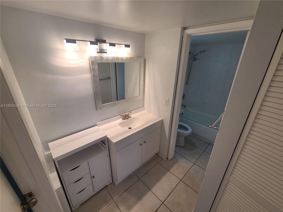 BATHROOM VANITY AND SINK