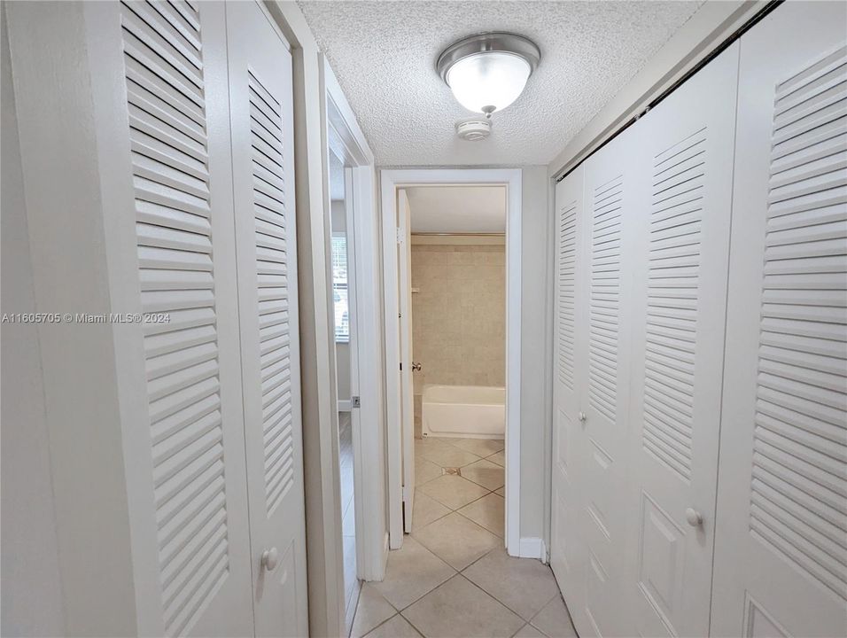 Walk-in Closet in the Master Bedroom