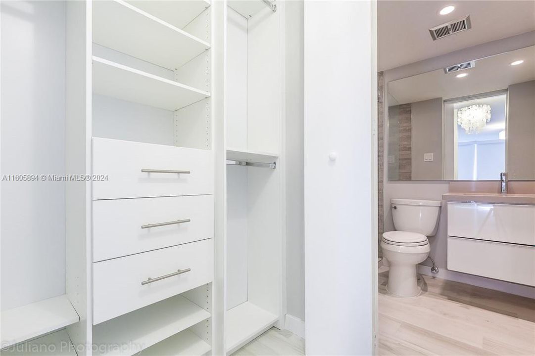 Closets/Bathroom