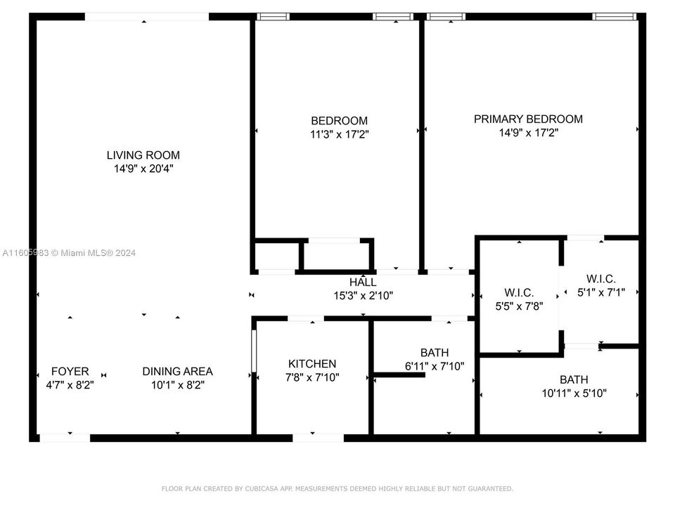 For Sale: $375,000 (2 beds, 2 baths, 1200 Square Feet)