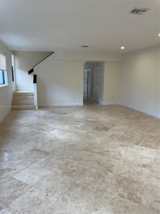 Entrance into the Family/ dining room