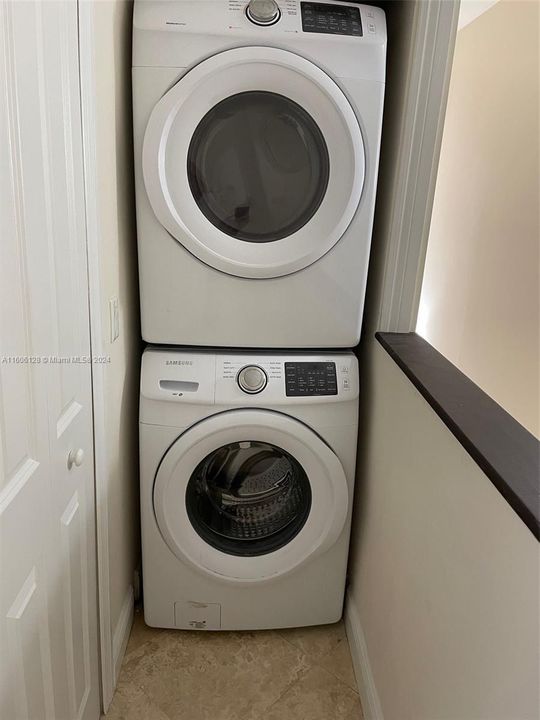 Washer and Dryer , upstairs