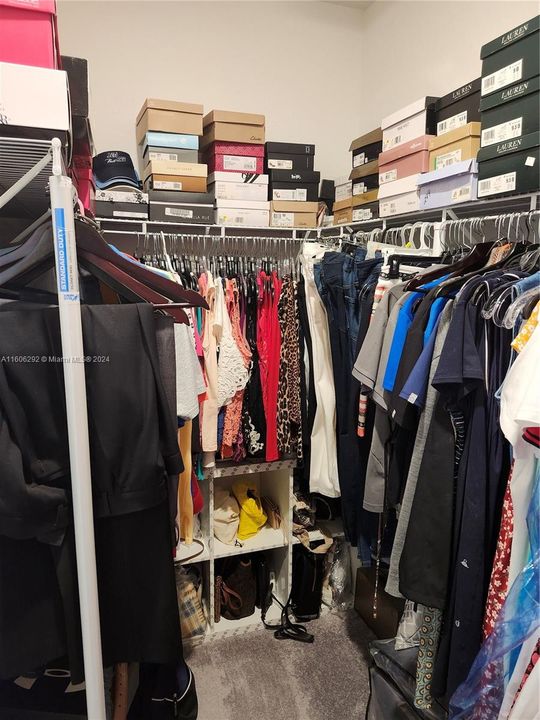 Master Walk-In Closet