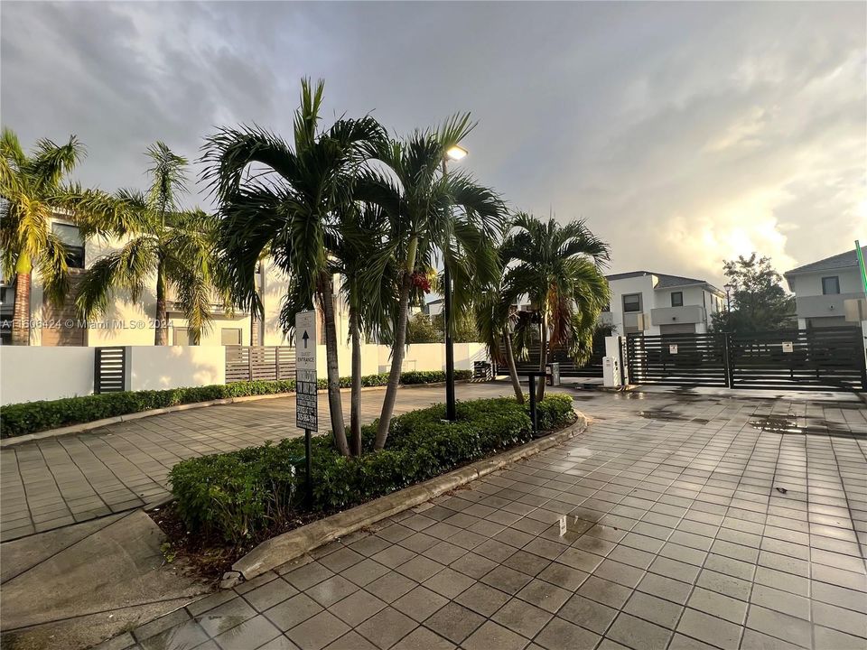 Entrance Of Community