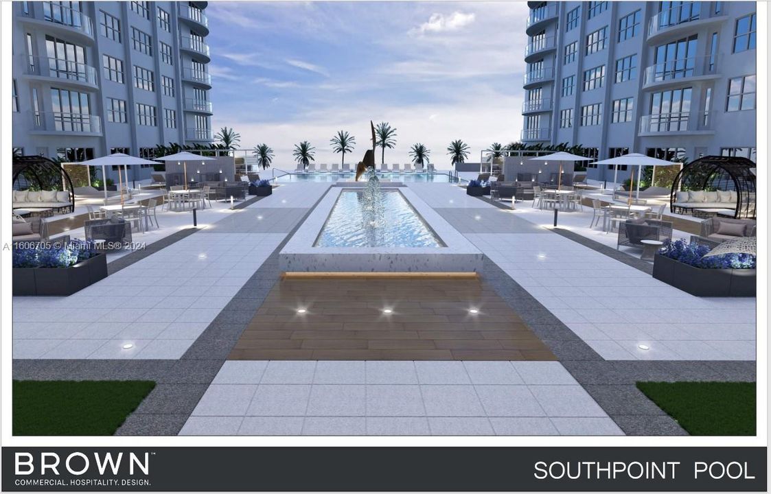 Pool Deck - Rendering