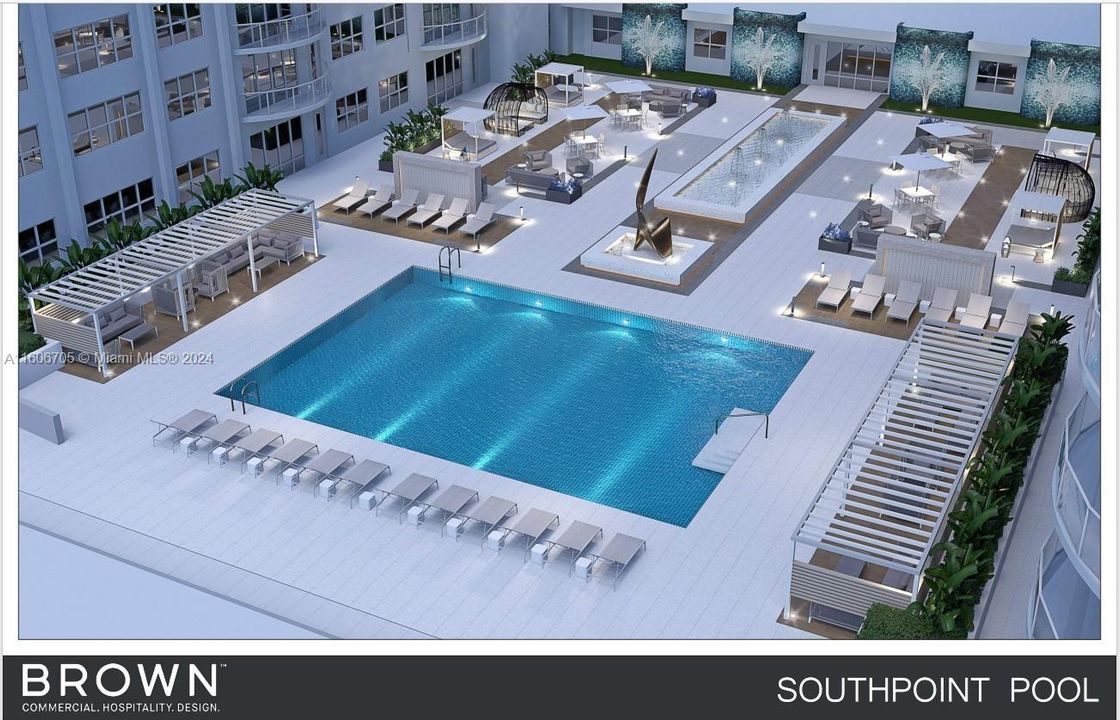 Pool Deck - Rendering