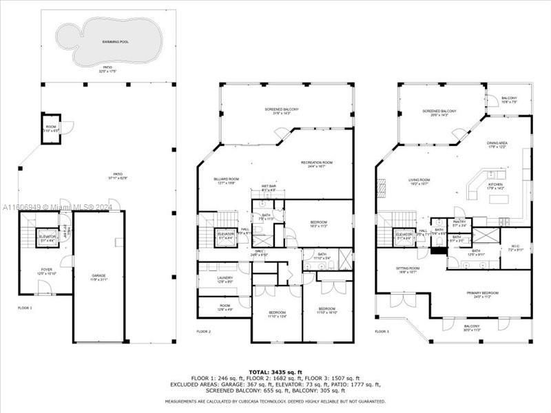 En Venta: $2,499,000 (4 camas, 3 baños, 3814 Pies cuadrados)