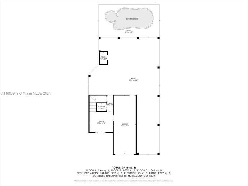 En Venta: $2,499,000 (4 camas, 3 baños, 3814 Pies cuadrados)