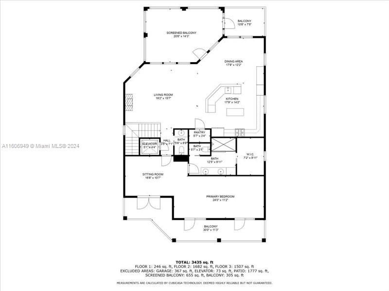 En Venta: $2,499,000 (4 camas, 3 baños, 3814 Pies cuadrados)