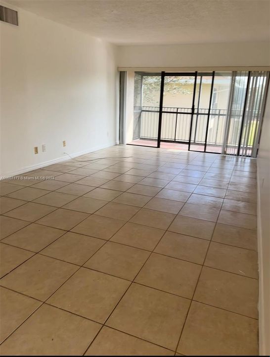 Living room - view from from door entry