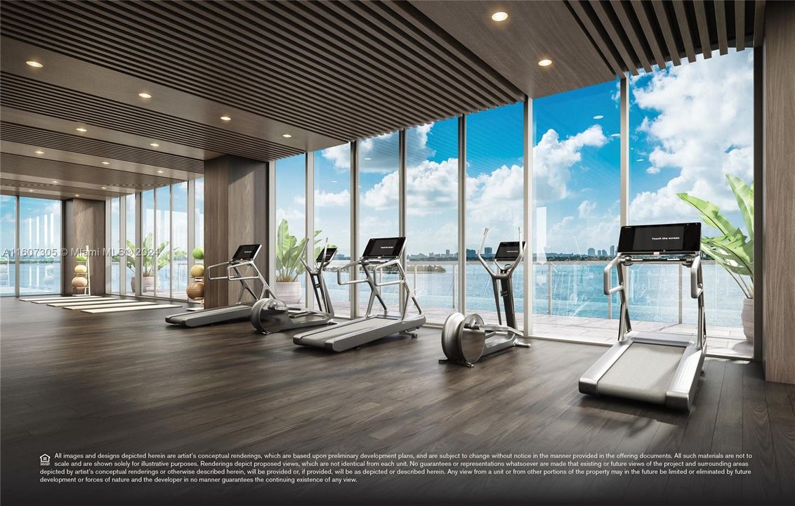 Waterfront Fitness Center - Rendering