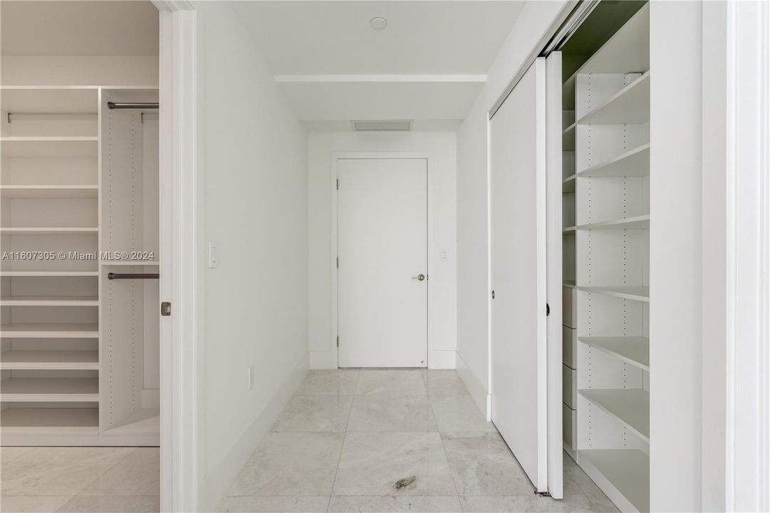 Linen Closet - Master Bedroom