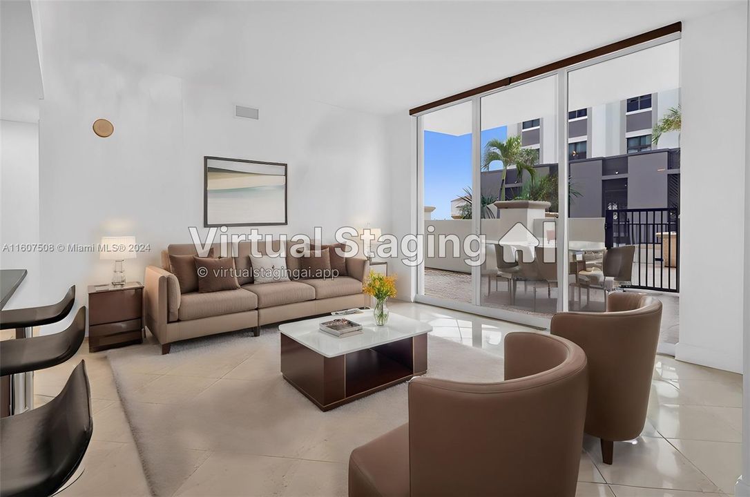 Living Room and Patio