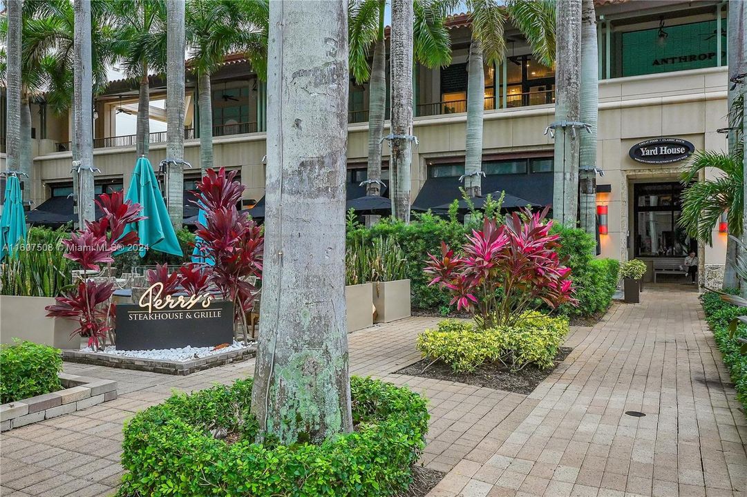 Shops at Merrick Park is next door with a great offering of restaurants and shopping