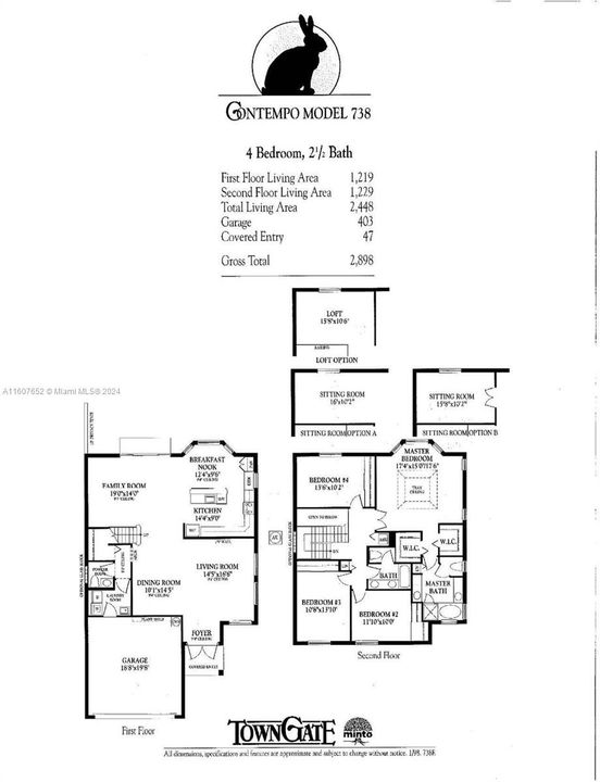 На продажу: $830,000 (3 спален, 2 ванн, 2488 Квадратных фут)