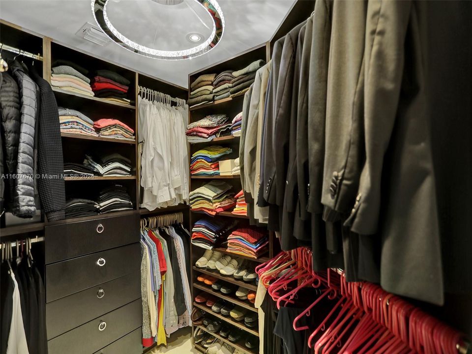 HIS CLOSET