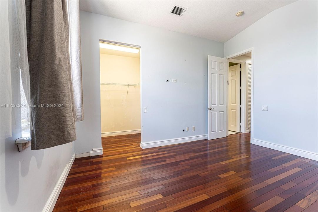 Second Bedroom with walk in closet