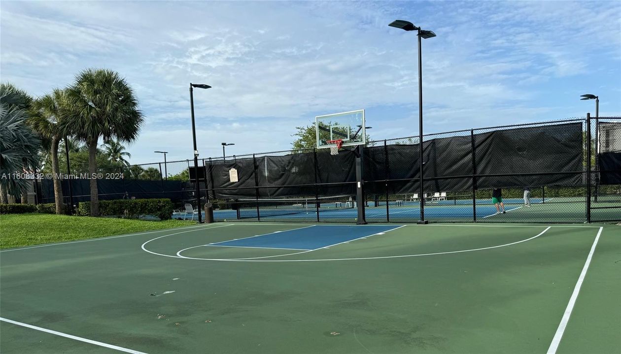 Basketball court