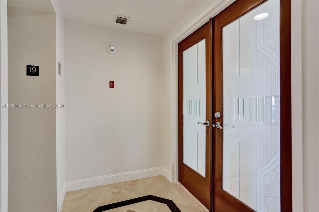 Private Elevator to Unit Foyer