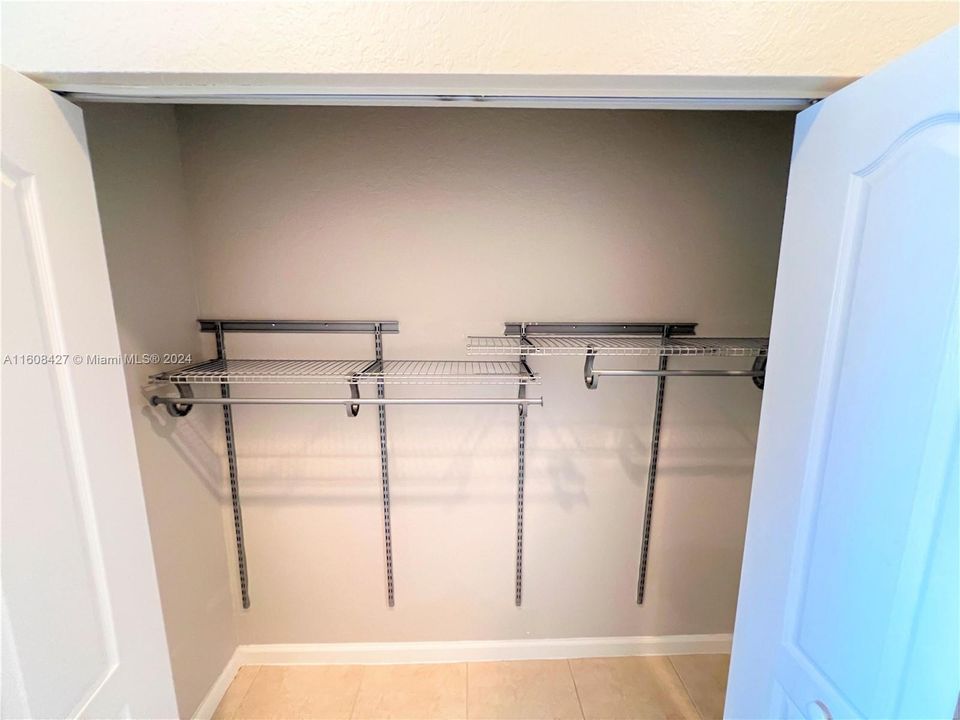 MASTER BEDROOM CLOSET